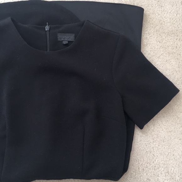 Topshop short black dress - Picture 2 of 4